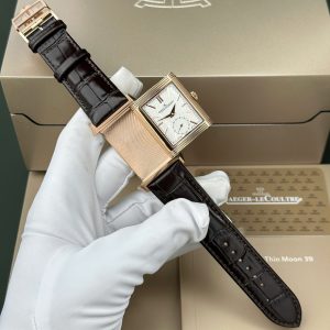 Đồng Hồ Jaeger LeCoultre Rep 11 Master Reverso Tribute Small Seconds 2 Mặt Trắng Và Xám 28 (2)