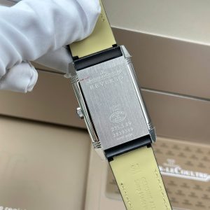 Đồng Hồ Jaeger LeCoultre Rep 11 Master Reverso Tribute Small Seconds 2 Mặt Trắng Và Xanh Blue 28 (2)