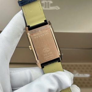 Đồng Hồ Jaeger LeCoultre Rep 11 Master Reverso Tribute Small Seconds 2 Mặt Xanh Blue Và Trắng 28 (2)