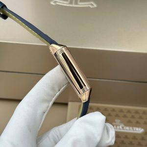 Đồng Hồ Jaeger LeCoultre Rep 11 Master Reverso Tribute Small Seconds 2 Mặt Xanh Blue Và Trắng 28 (2)