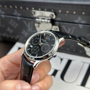Đồng Hồ Jaeger LeCoultre Rep 11 Master Ultrathin Perpetual Calendar Mặt Đen Nhà Máy VR 39mm (2)