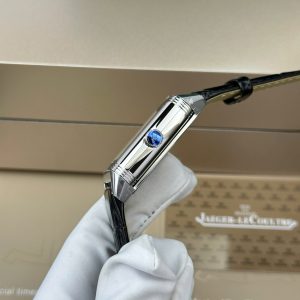 Đồng Hồ Jaeger LeCoultre Replica 11 Master Reverso Tribute Small Seconds 2 Mặt Trắng Và Đen 28 (2)
