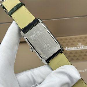 Đồng Hồ Jaeger LeCoultre Replica 11 Master Reverso Tribute Small Seconds 2 Mặt Xanh Lá Cây Và Trắng 28 (2)