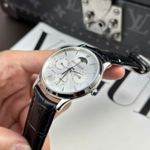 Đồng Hồ Jaeger LeCoultre Replica 11 Master Ultrathin Perpetual Calendar Mặt Bạc Nhà Máy VR 39mm (1)