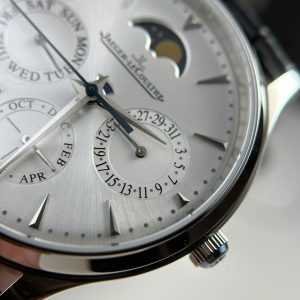 Đồng Hồ Jaeger LeCoultre Replica 11 Master Ultrathin Perpetual Calendar Mặt Bạc Nhà Máy VR 39mm (1)