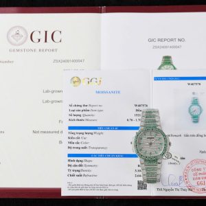 Đồng Hồ Patek Philippe Nautilus 7118 Chế Tác Full Moissanite Hong Kong (1)