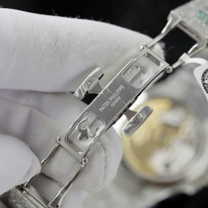 Đồng Hồ Patek Philippe Nautilus 7118 Chế Tác Full Moissanite Hong Kong (1)