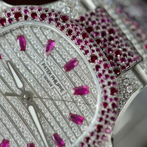 Đồng Hồ Patek Philippe Replica 11 Nautilus Haute Joaillerie 7118 Độ Full Moissanite 35 (2)