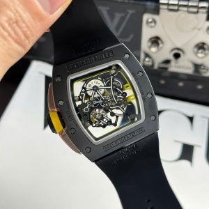 Đồng Hồ Richard Mille Rep 11 RM61-01 Manual Winding Yohan Blake Vỏ Gốm Đen ZF 42.7×50 (2)