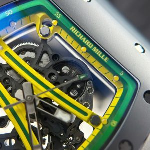 Đồng Hồ Richard Mille Rep 11 RM61-01 Manual Winding Yohan Blake Vỏ Gốm Đen ZF 42.7×50 (2)
