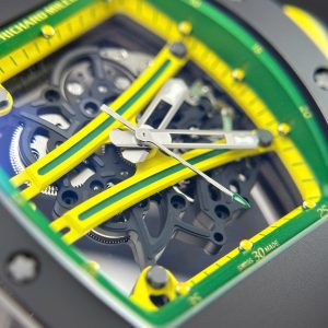 Đồng Hồ Richard Mille Rep 11 RM61-01 Manual Winding Yohan Blake Vỏ Gốm Đen ZF 42.7×50 (2)