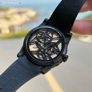 Đồng Hồ Roger Dubuis DBEX0577 Chế Tác Nam Vỏ Carbon Bộ Chuyển Động Tourbillon 42mm (1)