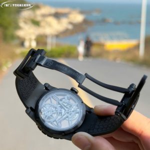 Đồng Hồ Roger Dubuis DBEX0577 Chế Tác Nam Vỏ Carbon Bộ Chuyển Động Tourbillon 42mm (1)