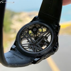 Đồng Hồ Roger Dubuis Excalibur Titanium RDDBEX0889 Replica 11 Màu Đen BBR 42mm (1)