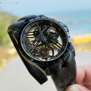 Đồng Hồ Roger Dubuis Excalibur Titanium RDDBEX0889 Replica 11 Màu Đen BBR 42mm (1)