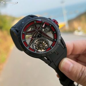 Đồng Hồ Roger Dubuis Replica Cao Cấp Excalibur RDDBEX0817 Tourbillon Nhà Máy BBR 45mm (2)