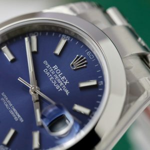 Đồng Hồ Rolex DateJust 126300 Rep 11 Mặt Số Xanh Dương Nhà Máy VS 41mm (1)
