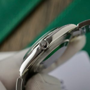 Đồng Hồ Rolex DateJust 126300 Replica 11 Nam Mặt Số Màu Xám Nhà Máy VS 41mm (2)