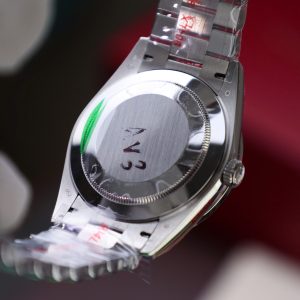 Đồng Hồ Rolex Day-Date Chế Tác Mặt Thiên Thạch Cọc Số + Viền Độ Kim Cương Moissanite Baguette 40mm (2)