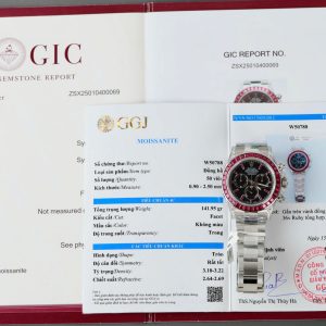 Đồng Hồ Rolex Daytona 126599TRU Chế Tác Đính Ruby Baguette Tổng Hợp 40mm (2)