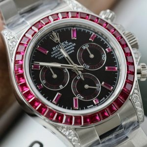 Đồng Hồ Rolex Daytona 126599TRU Chế Tác Đính Ruby Baguette Tổng Hợp 40mm (2)
