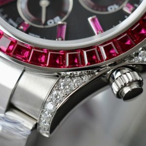 Đồng Hồ Rolex Daytona 126599TRU Chế Tác Đính Ruby Baguette Tổng Hợp 40mm (2)