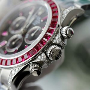 Đồng Hồ Rolex Daytona 126599TRU Chế Tác Đính Ruby Baguette Tổng Hợp 40mm (2)