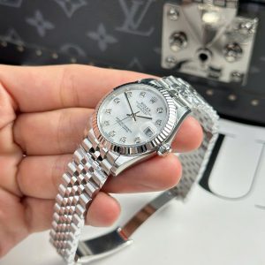 Đồng Hồ Rolex Nữ Replica Cao Cấp DateJust Mặt MOP Dây Jubilee Nhà Máy THB 31mm (2)