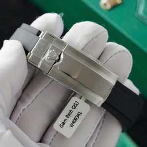 Đồng Hồ Rolex Yacht-Master Chế Tác Full Kim Cương Moissanite Dây Cao Su 42mm (2)