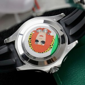 Đồng Hồ Rolex Yacht-Master Chế Tác Full Kim Cương Moissanite Dây Cao Su 42mm (2)