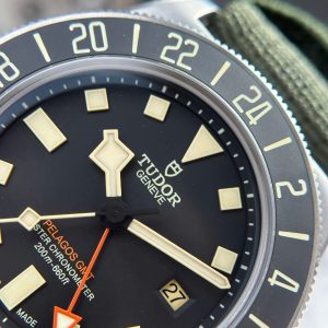 Đồng Hồ Tudor Chế Tác Pelagos FXD GMT Nam Mặt Đen Nhà Máy M+ 42mm (2)