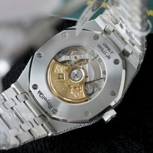 Đồng Hồ Audemars Piguet 15400 Chế Tác Full Kim Cương Moissanite Hong Kong 41mm (2)