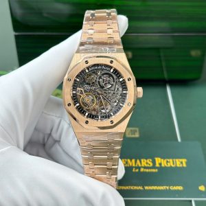 Đồng Hồ Audemars Piguet Replica 11 Royal Oak 15407 Mạ Vàng Hồng Nhà Máy THB 41mm (2)