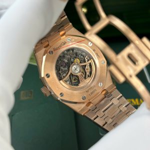 Đồng Hồ Audemars Piguet Replica 11 Royal Oak 15407 Mạ Vàng Hồng Nhà Máy THB 41mm (2)