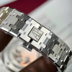 Đồng Hồ Audemars Piguet Replica 11 Royal Oak Chronogarph 26574ST Mặt Số Màu Đỏ 41mm (2)