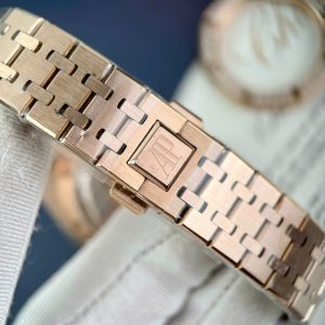 Đồng Hồ Audemars Piguet Royal Oak Chế Tác Vành Đính Moissanite Hong Kong 34mm (2)