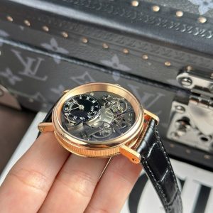 Đồng Hồ Breguet Tradition 7057 Rep 11 Cao Cấp Mạ Vàng Hồng Nhà Máy ZF 40mm (1)