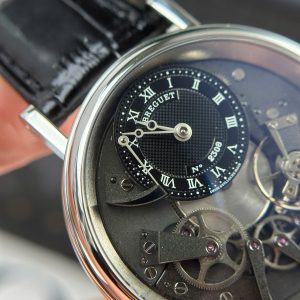 Đồng Hồ Breguet Tradition 7057 Replica Cao Cấp Dây Da Đen Nhà Máy ZF 40mm (1)