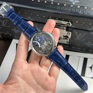 Đồng Hồ Breguet Tradition 7097 Chế Tác Màu Xanh Blue Nhà Máy ZF 40mm (4)
