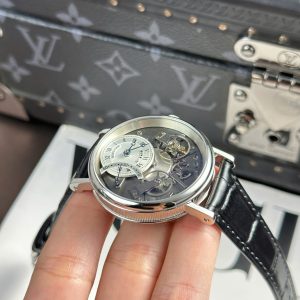 Đồng Hồ Breguet Tradition 7097 Rep 11 Dây Da Đen Nhà Máy ZF 40mm (1)