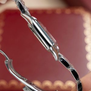 Đồng Hồ Cartier Panthere WGPN0007 Rep 11 Nữ Mặt Trắng Máy Pin 27x37mm (2)