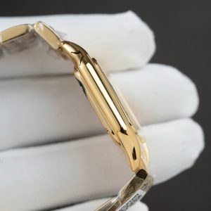 Đồng Hồ Cartier Panthere WGPN0009 Replica 11 Mạ Vàng Gold Mặt Trắng 27x37mm (2)