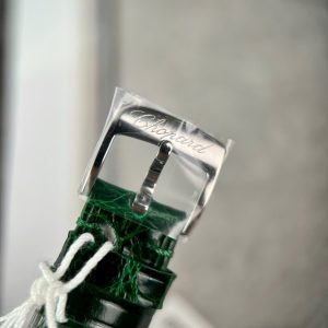 Đồng Hồ Chopard Chế Tác Happy Sport Mặt Đá Xoay Máy Cơ Nữ Màu Xanh Lá Cây 36mm (2)