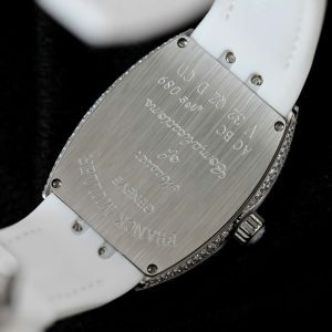 Đồng Hồ Franck Muller V32 Vanguard Lady Heart Chế Tác Đính Kim Cương Nhân Tạo 36mm (2)