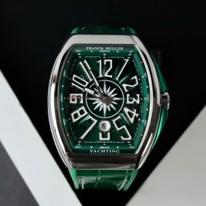Đồng Hồ Franck Muller V45 Replica 11 Màu Xanh Lá Cây Nhà Máy ABF 45mm (2)