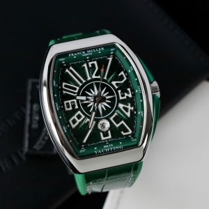 Đồng Hồ Franck Muller V45 Replica 11 Màu Xanh Lá Cây Nhà Máy ABF 45mm (2)