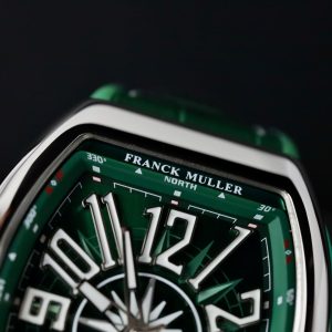 Đồng Hồ Franck Muller V45 Replica 11 Màu Xanh Lá Cây Nhà Máy ABF 45mm (2)
