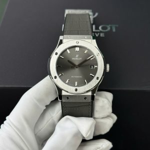 Đồng Hồ Hublot Classic Fusion Titanium Replica Cao Cấp Màu Xám Nhà Máy WWF 45mm (1)