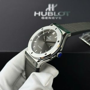 Đồng Hồ Hublot Classic Fusion Titanium Replica Cao Cấp Màu Xám Nhà Máy WWF 45mm (1)