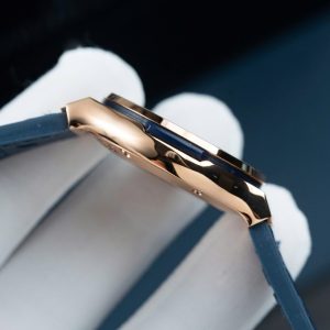 Đồng Hồ Hublot Replica 11 Classic Fusion King Gold Mặt Xanh Blue 33mm (2)